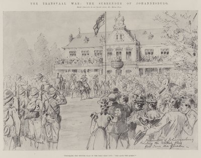 La guerra del Transvaal, la resa di Johannesburg da Melton Prior